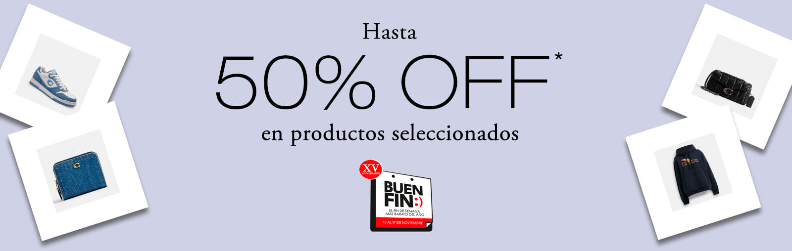 Hasta 50% OFF en producto seleccionado