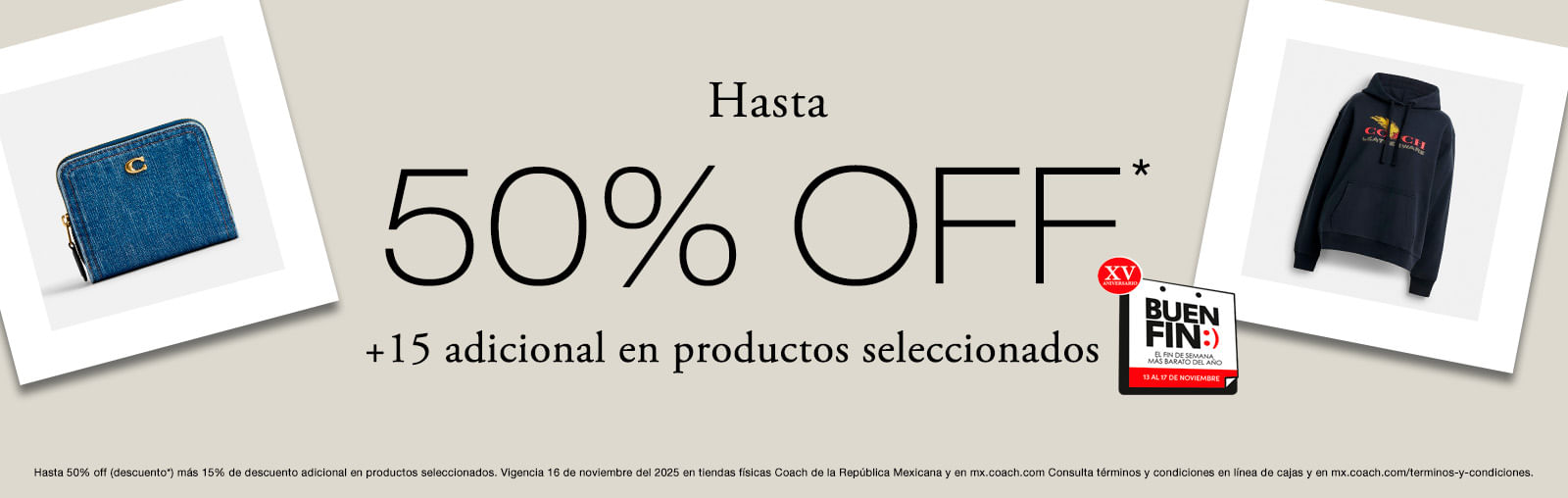 Hasta 50% OFF   10% Adicional en producto seleccionado
