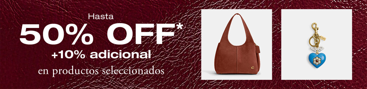 Hasta 50% OFF + 10% adicional en productos seleccionados