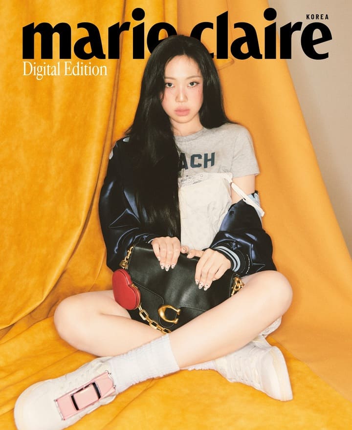 La embajadora global de Coach, #YoungjiLee, muestra el #TabbyBag, la zapatilla Soho y más piezas de la colección #CoachSpring25 en @marieclairekorea.