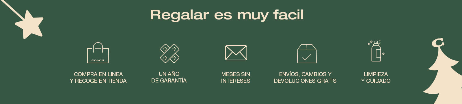 Coach Regalos Banner