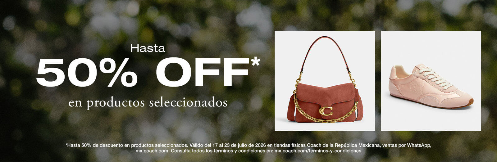 Hasta 50% OFF* en productos seleccionados