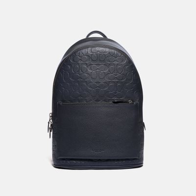 mochila azul marino