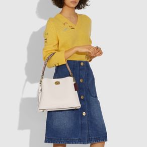 

Bolsa Shoulder Bag Coach Willow Colorblock