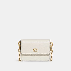 

Tarjetero Coach Half Flap Leather