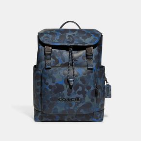 

Backpack Coach League Flap In Camo Print