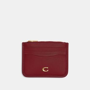 

Cartera Coach Zip Refined Calf Leather