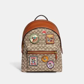 

Mochila Coach X Disney In Signature Textile Jacquard