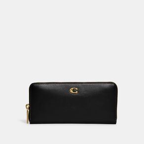 

Cartera Grande Coach Slim Accordion Zip