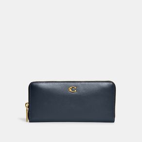 

Cartera Grande Coach Slim Accordion Zip