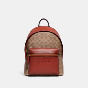 

Mochila Coach Charter 24 In Signature Pebble Leather