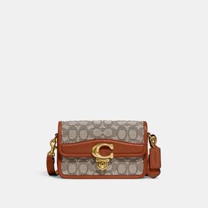 

Bolsa Shoulder Bag Coach Signature Jacquard Studio 19