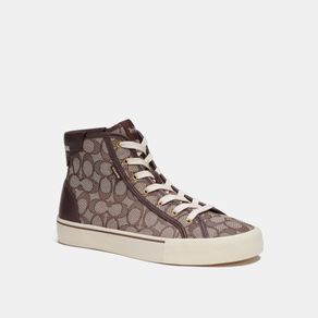 

Skate High Top Sneaker In Signature Jacquard