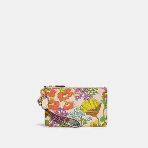 

Wristlet Coach Floral Printed