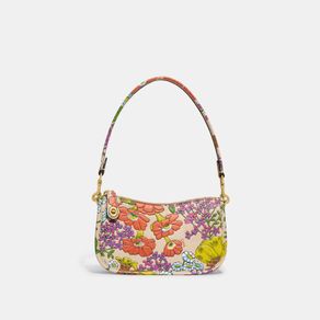 

Bolsa Shoulder Bag Coach The Originals Floral Swinger 20
