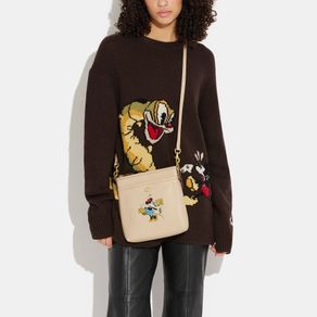 

Bolsa Crossbody Coach x Disney Kitt With Minnie Mouse