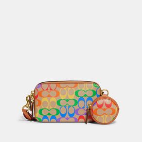 

Bolsa Crossbody Coach Charter Slim Rainbow