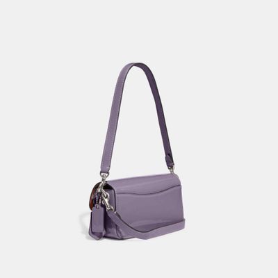 Bolsa-Shoulder-Bag-Coach-Baguette-Patent-Leather-Studio