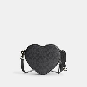 

Bolsa Crossbody Corazon En Canvas Signature