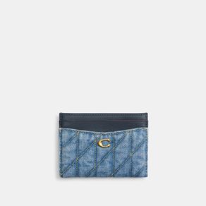 

Tarjetero Quilted Denim