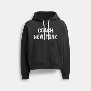 Coach mixed media hoodie sale