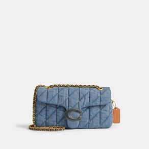 

Bolsa Shoulder Bag Quilted Tabby 26 Denim