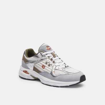 Tenis-C301-Runner-Piel-Metallic-Mujer