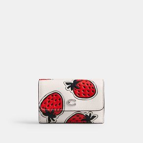 

Cartera Pequeña Strawberry Print