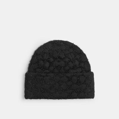 gorro-en-jacquard-metalico-CW913-BLK