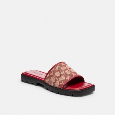 sandalias-florence-jacquard-signature-rojo-mujer-CZ364-RBY