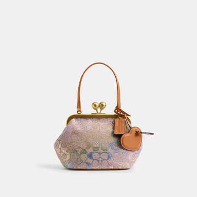 Bolsa-de-Mano-Coach-Candy-Crystal-Kisslock-Frame-16-en-Signature-Jacquard-CDC36-B4F98